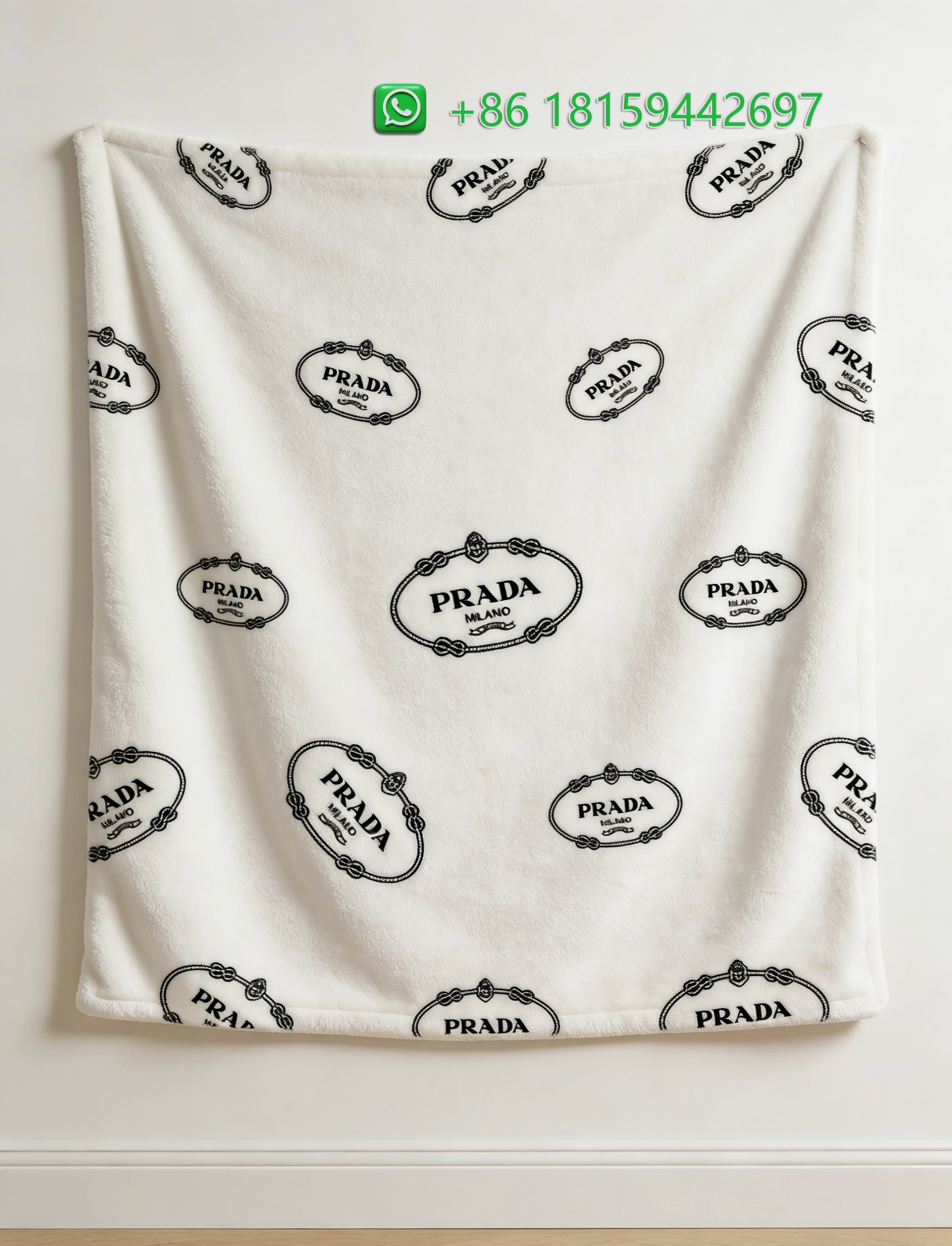 Prada Throw Blankets